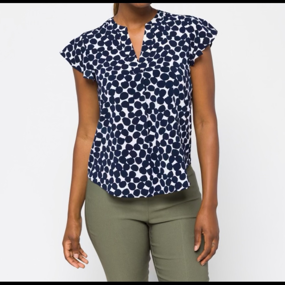 Calvin Klein suit separate blouse